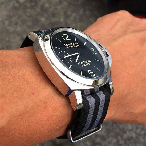 padded strap panerai|best straps for panerai.